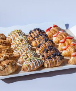 CROISSANTS VARIADOS – 20 uds. | Surtido dulce para eventos y catering en Zaragoza