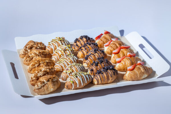 CROISSANTS VARIADOS – 80 uds. | Surtido de croissants artesanos para desayunos en Zaragoza
