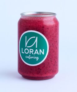 SMOOTHIE DE FRUTOS ROJOS 25 cl. | Bebida natural y refrescante para eventos en Zaragoza