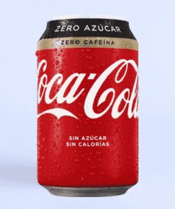 LATA DE COCA-COLA ZERO ZERO 33 cl. | Bebida sin azúcar para eventos en Zaragoza