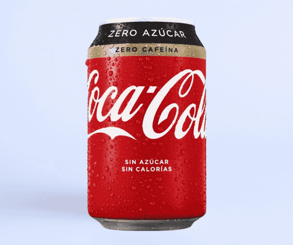 LATA DE COCA-COLA ZERO ZERO 33 cl. | Bebida sin azúcar para eventos en Zaragoza
