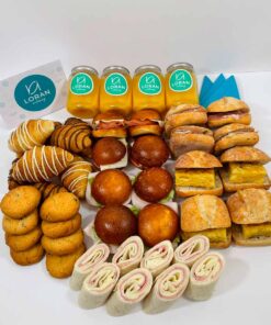 CON UN TOQUE MÁS SALADO – “4 en la mesa” | Desayuno salado a domicilio en Zaragoza para 4 personas