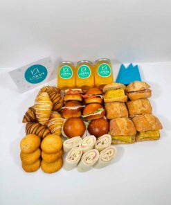 CON UN TOQUE MÁS SALADO – “Trio Perfecto” | Desayuno salado a domicilio en Zaragoza para 3 personas