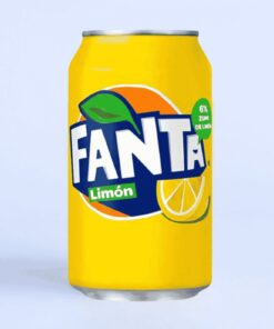 LATA FANTA LIMÓN 330 cl. | Refresco de limón para eventos en Zaragoza