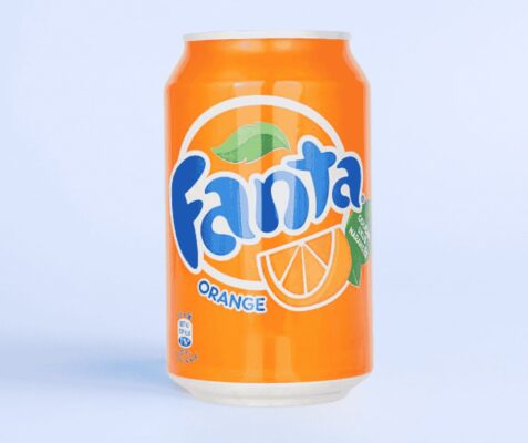 LATA FANTA NARANJA 330 cl. | Bebida refrescante de naranja para eventos en Zaragoza