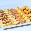 Bandeja de Canapés Surtidos - 40 uds. | Selección gourmet de aperitivos para eventos y catering en Zaragoza